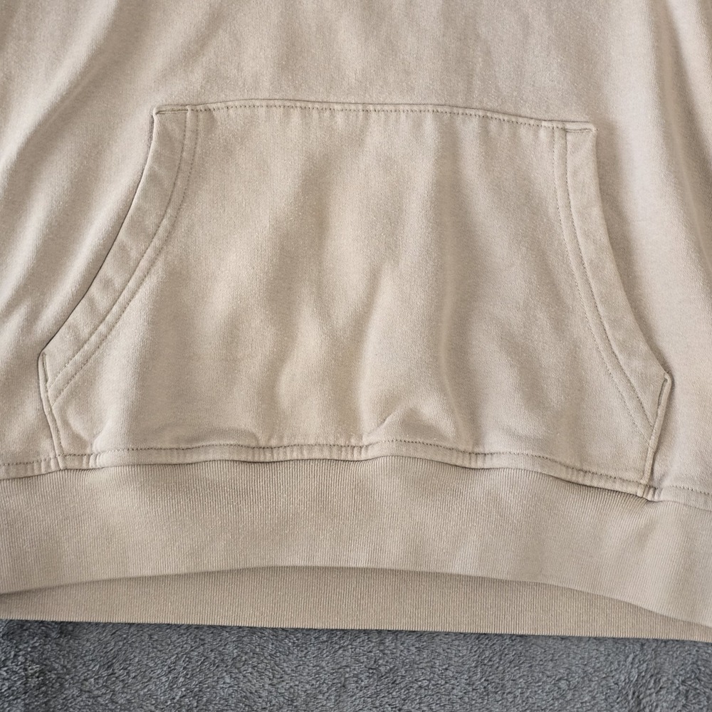 Abercrombie Kids Hoodie Youth 13/14 Beige Pullover Kangaroo Pocket - Picture 5 of 16